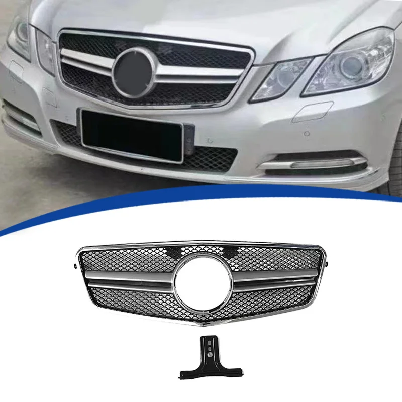 Suitable for 2009 2010 2011 2012 Mercedes-Benz E-Class W212 Grille original car replacement AMG model Car Grille Mesh Decoration