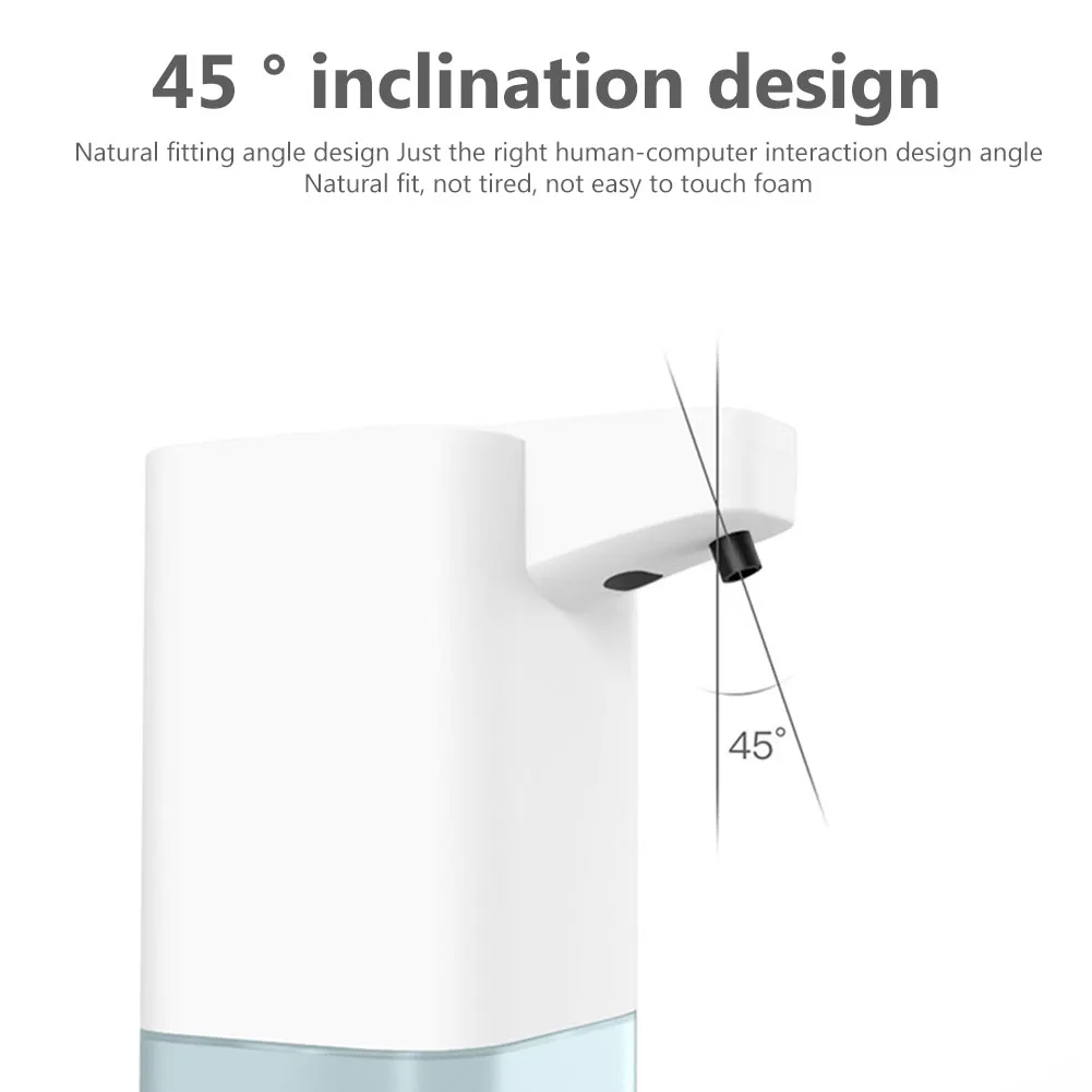 Automatic Liquid Soap Dispensers Intelligent Charging Universal Soap Dispensers Touchless Sensor Waterproof for Bathroom