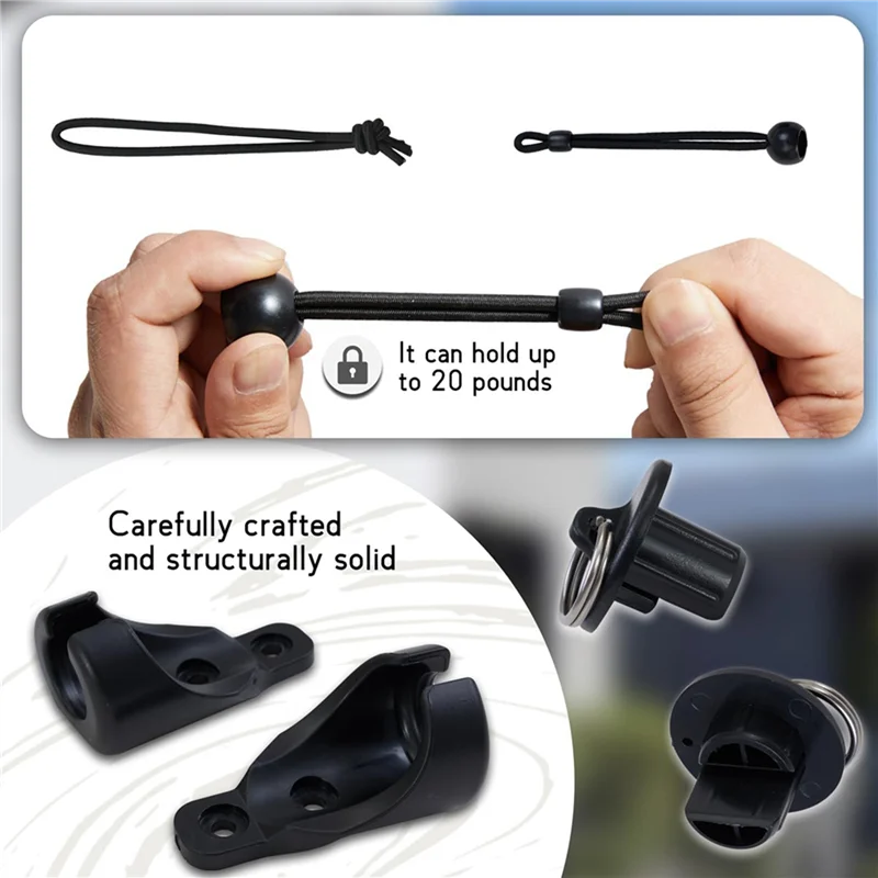 【b6r-セール】交換部品ローラーシェードハードウェアバンジーキットとエンドキャップシェードタイダウン屋外ローラーシェードサンシェード8パック