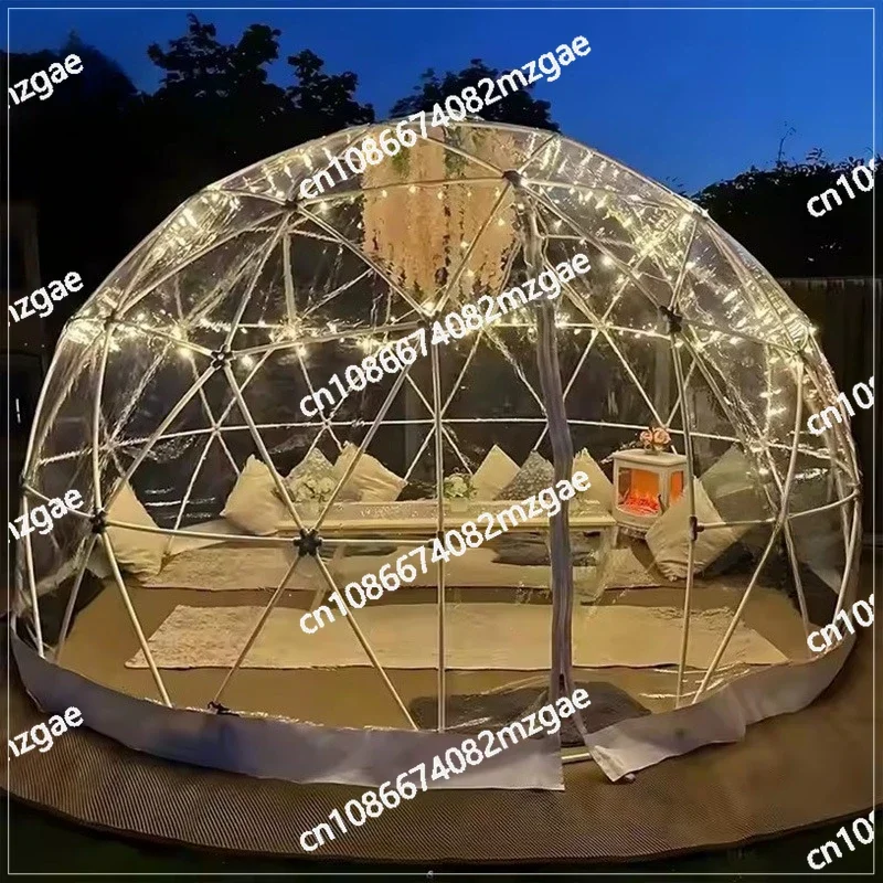 Star Camp Cabin Bubble House Tent Spherical Transparent Star Camping Tent
