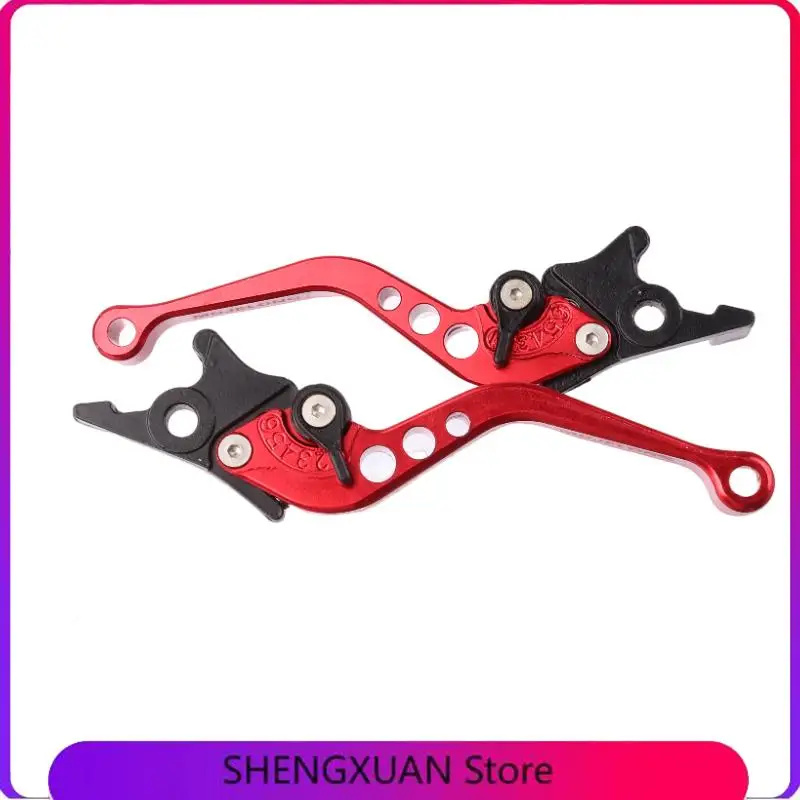 Motorcycle Brake Handle Motorbike Modification CNC Clutch Drum Brake Lever Handle Adjustable Handlebar Set For CG125