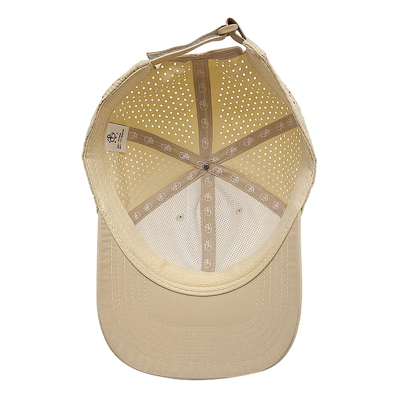 Custom Logo Performance Mesh Baseball Cap Outdoor Sport Running Sun Hat Plain Blank Polyester Nylon Quick Drying Gorras
