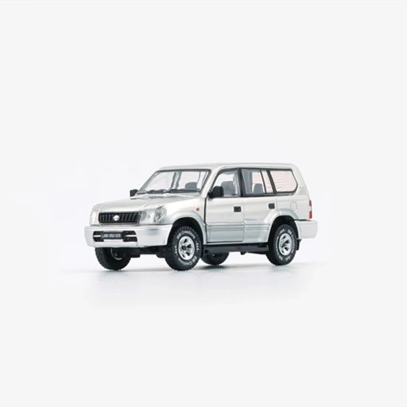 BM 1/64 Toyota Land Cruiser Prado LC95 DieCast Car Model Alloy Cars Model Simulation Static Collectible Models Boy Birthday Gift