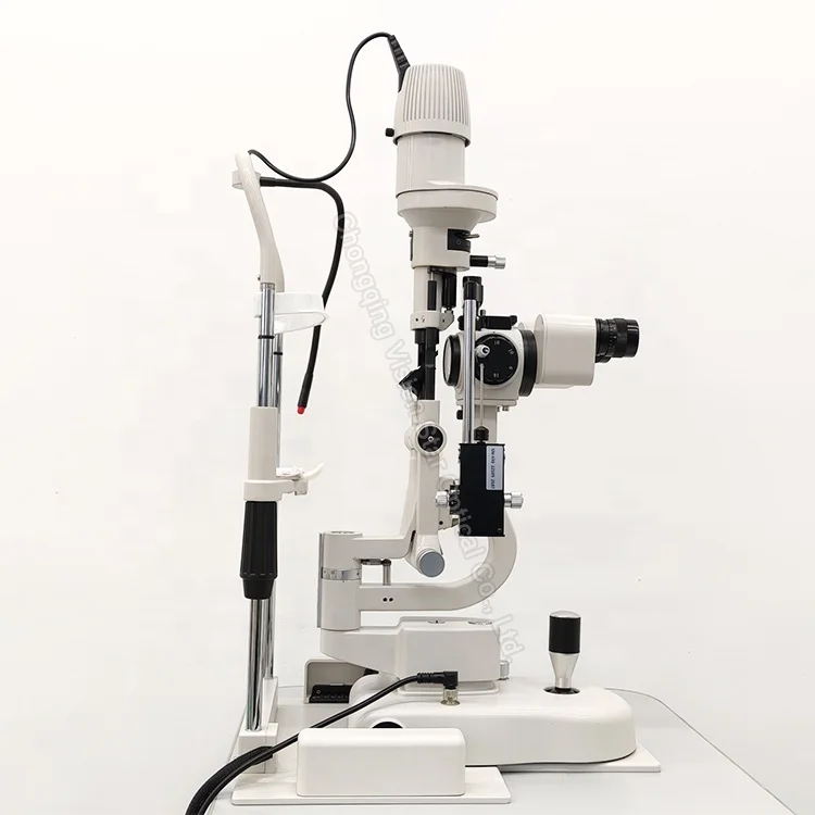 High Quality Ophthalmic Examination Equipment 5 Step LED Slit Lamp Microscope