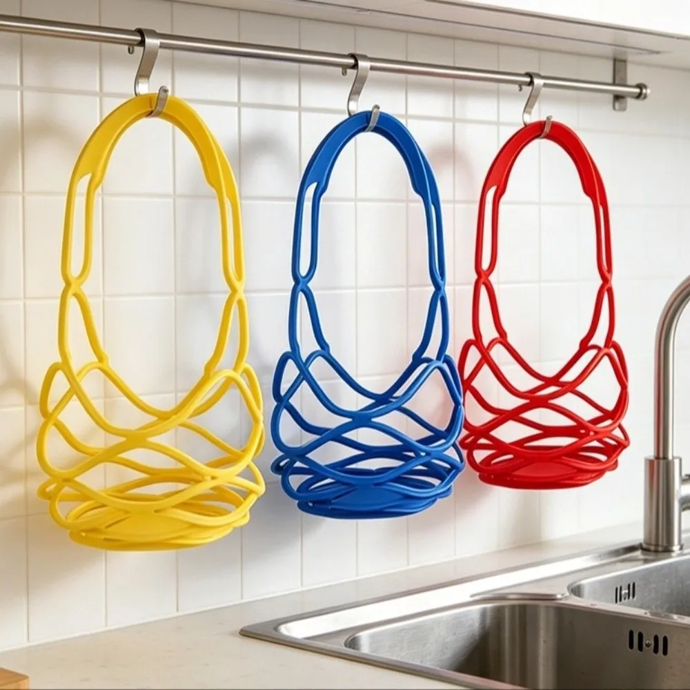 Wine Basket Portable Silicone Wine Bottle Bag Waterproof Collapsible Insulation Mat Coaster Bottle Carrier Bar Restaurant