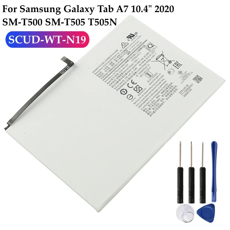 SCUD-WT-N19 Battery For Samsung Galaxy Tab A7 10.4