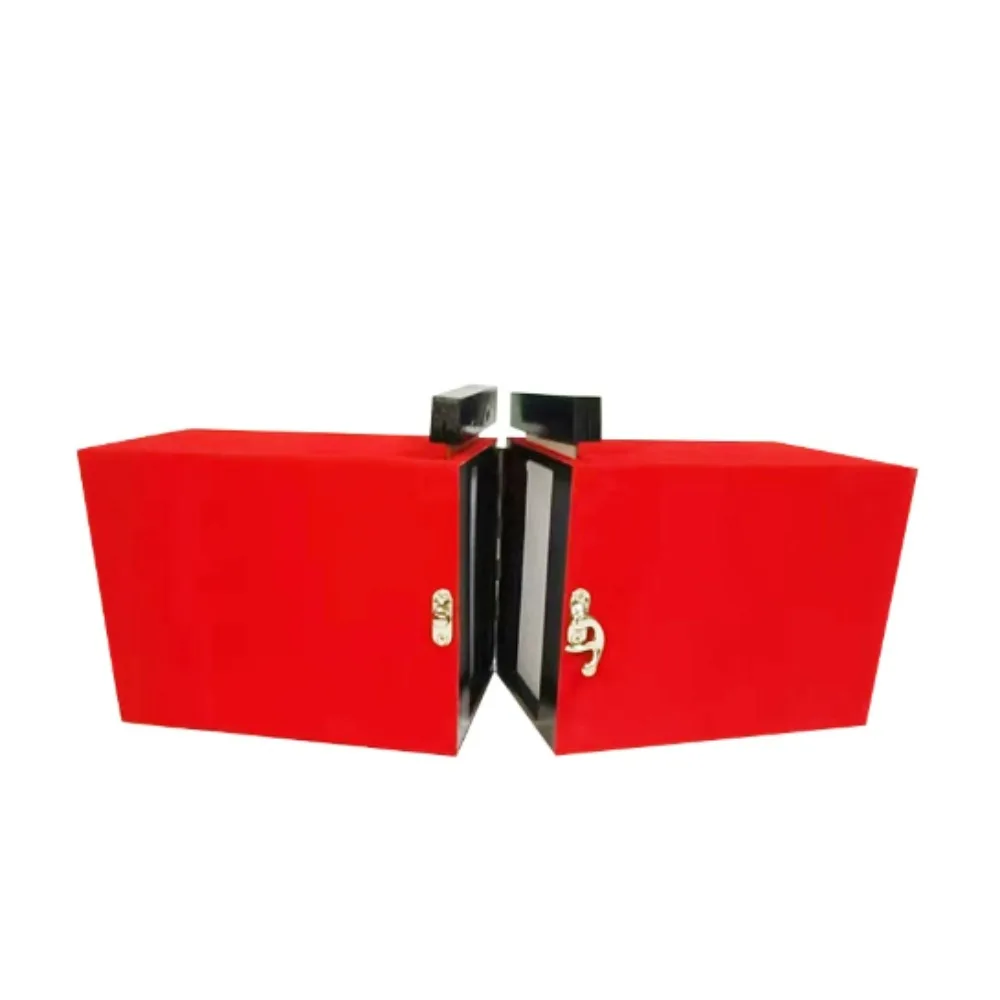 Dis Armed One-Person Portable Magic Arm Cutting Box Illusion Stage Magic Tricks Magician Performance Prop, Arm Split & Restore