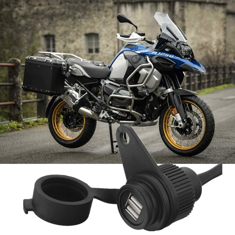 Motocicleta USB Tomada de Carregamento, BMW R1200GS R1250GS R1200ST R1150GS R1100GS R1250RT R1200RT K1200R LC Aventura