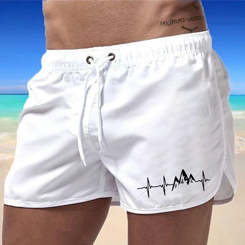 

Summer Swimwear Men Slim Fit Swimsuit Boy Swim Suits Boxer Shorts Swimming Trunks Swimming Beachwear