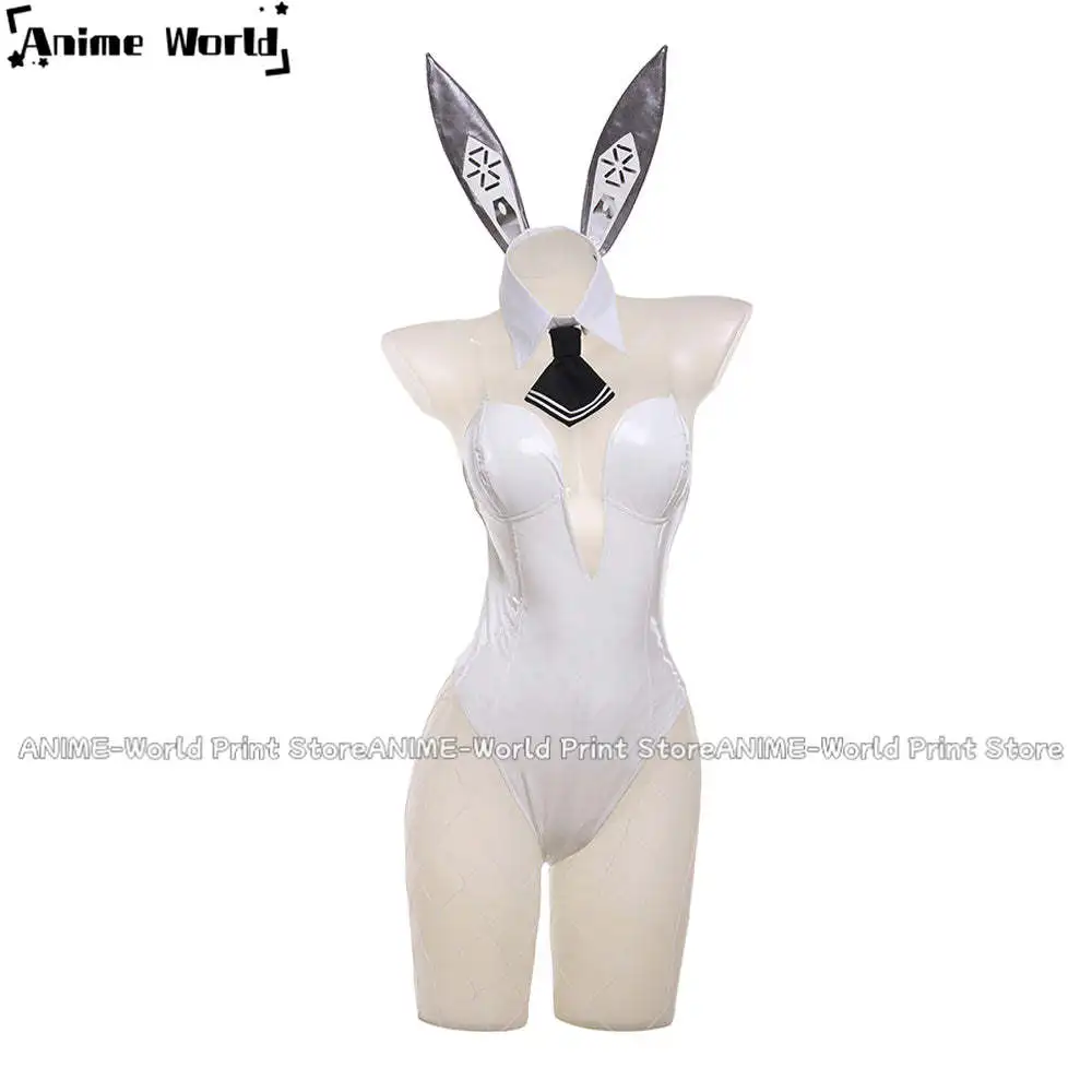 Dea della vittoria: Nikke Blanc Bunny Girl Costume Cosplay costumi di Halloween