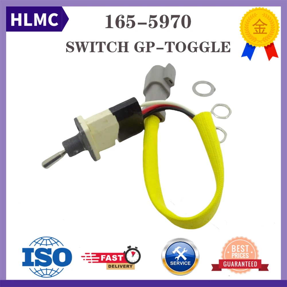 Switch Assembly 165-5970 1655970 for 336D 324D 390D 325D 330D 962G 980C 990H 973D 973C 963D 963C 953C 953D 631D 631G 631E