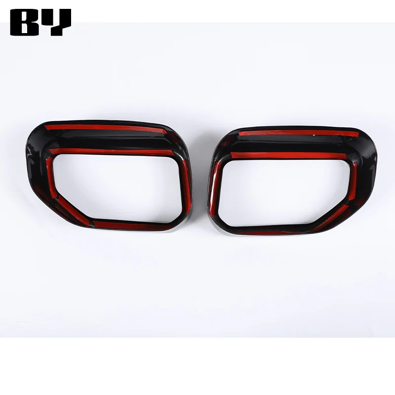 Stainless Steel Black for BMW X3 G01 X4 G02 2022-2024 Car Four-out Tail Throat Muffler Exhaust Pipe Trim Cover Accessories