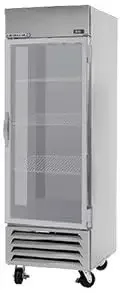 Beverage Air RB27 1G Bottom Mount Glass Door Refrigerator Commercial Grade Under Counter Glass Front Beverage Cooling Refrigerator For Bar Restaurant Shop Home Use