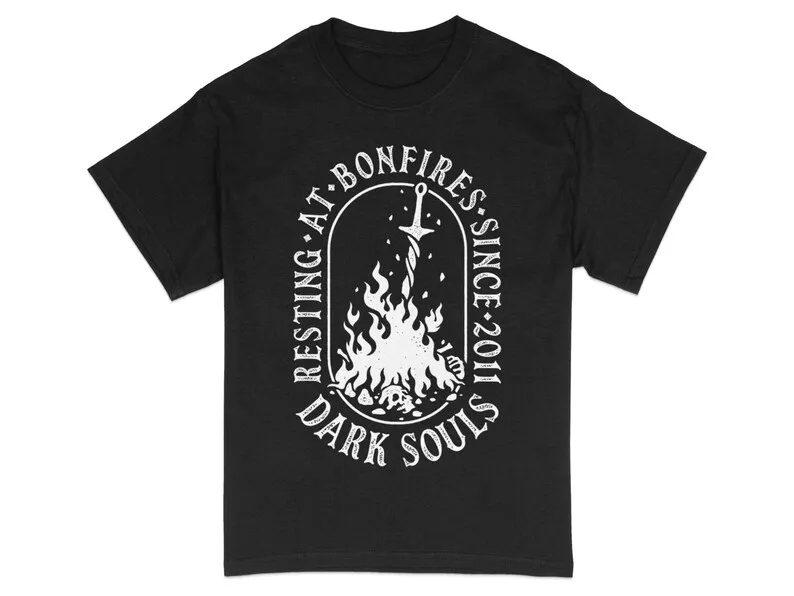 Resting at Bonfires Since 2013 Dark Souls Inspired T-Shirt, Gaming Graphic Tee, Unisex Apparel