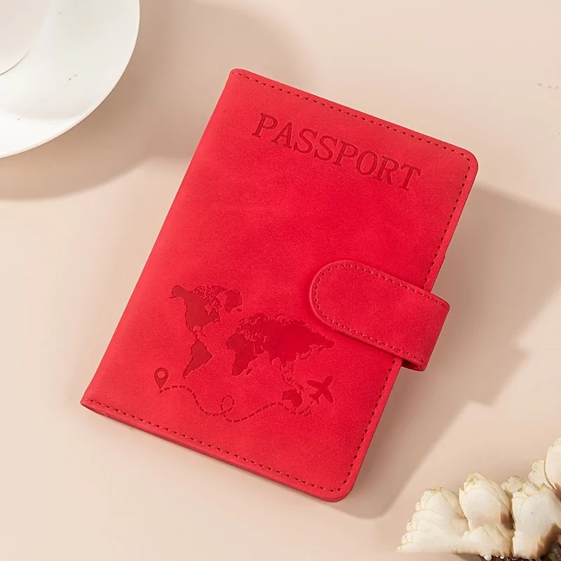 RFID-Reisepasshülle für Frauen/Männer, Niedliche Reisepass-Brieftasche mit RFID-Blockierung und Kartenfächern, RFID-Reisepasshülle/-Etui Reisebrieftasche – Detail 12