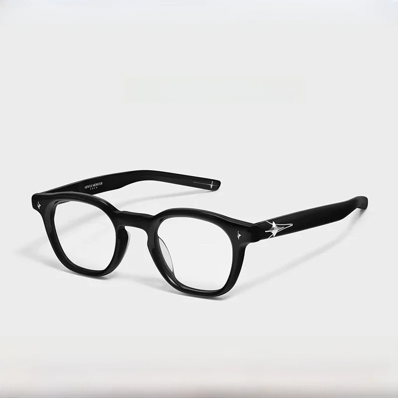 Gentle Moestlr2024 New GM Glasses Frame Vonzo Starry Sky Series Boli Plate Black Frame Glasses