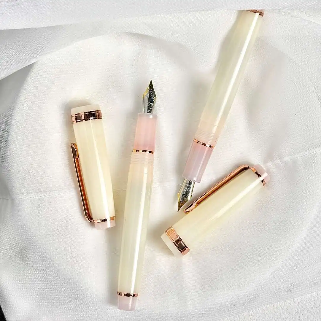 

Перьевая ручка Jinhao 82 Limited Edition First Snow, студенческая ручка в стиле Ins