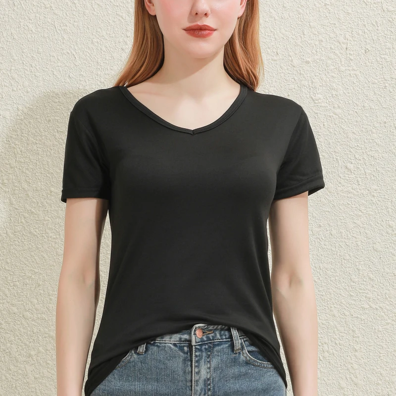 Black V-Neck
