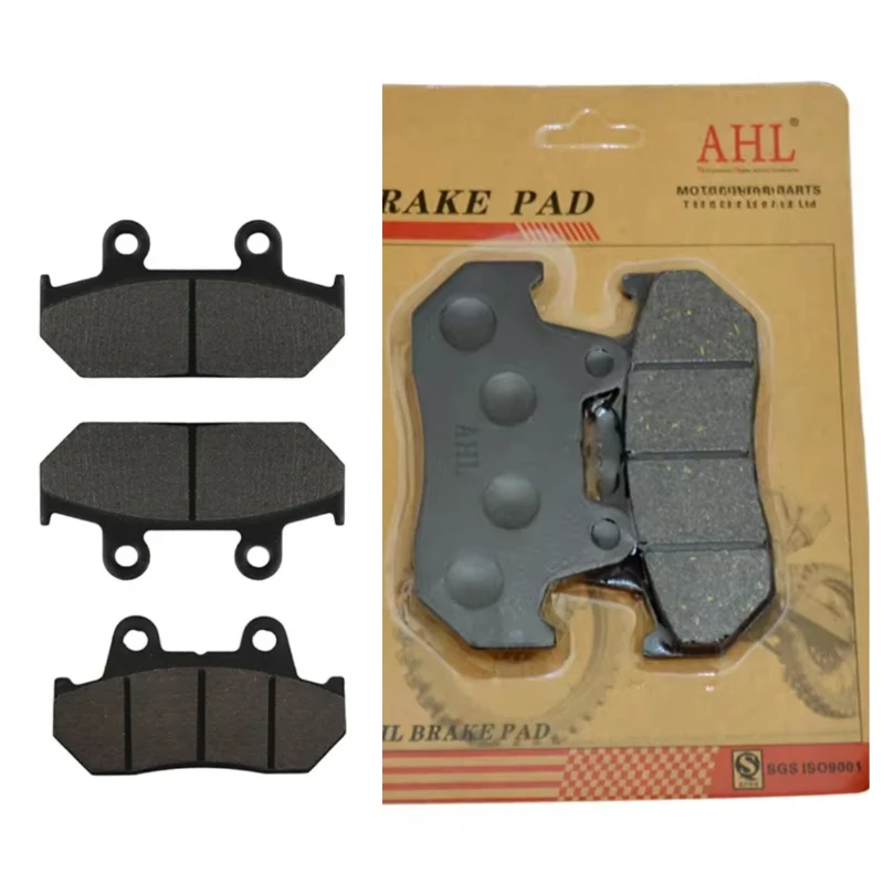 AHL Motorcycle Front & Rear Brake Pad For HONDA GL 1500 Goldwing (1988-2000) A Aspencade I Interstate SE L CBR1000 F VFR 700 750