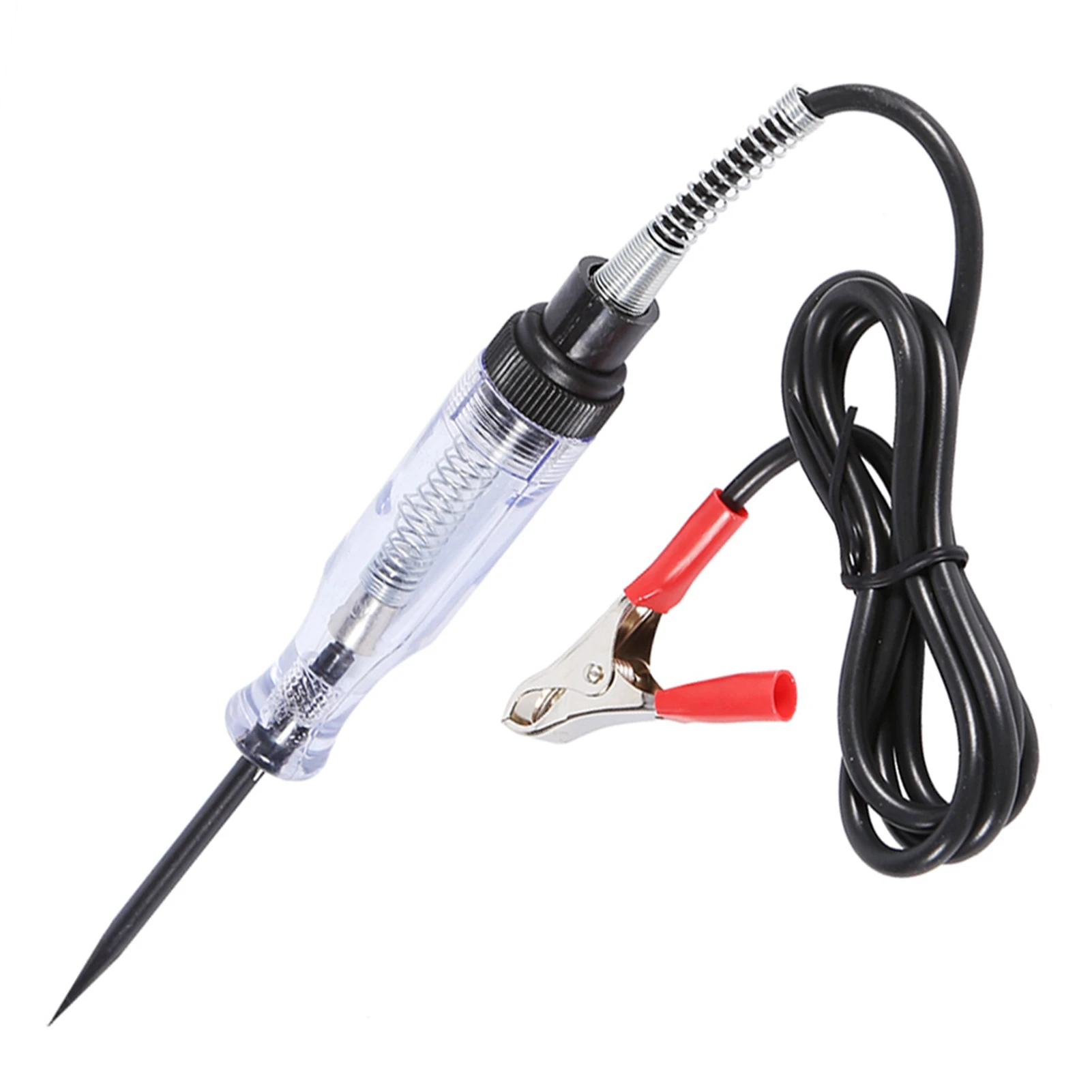 Auto 6V 12V 24V DC Car Truck Voltage Circuit Tester Car Test VoltMet Long Probe Pen Light Bulb Truck Circuit Tester Pen