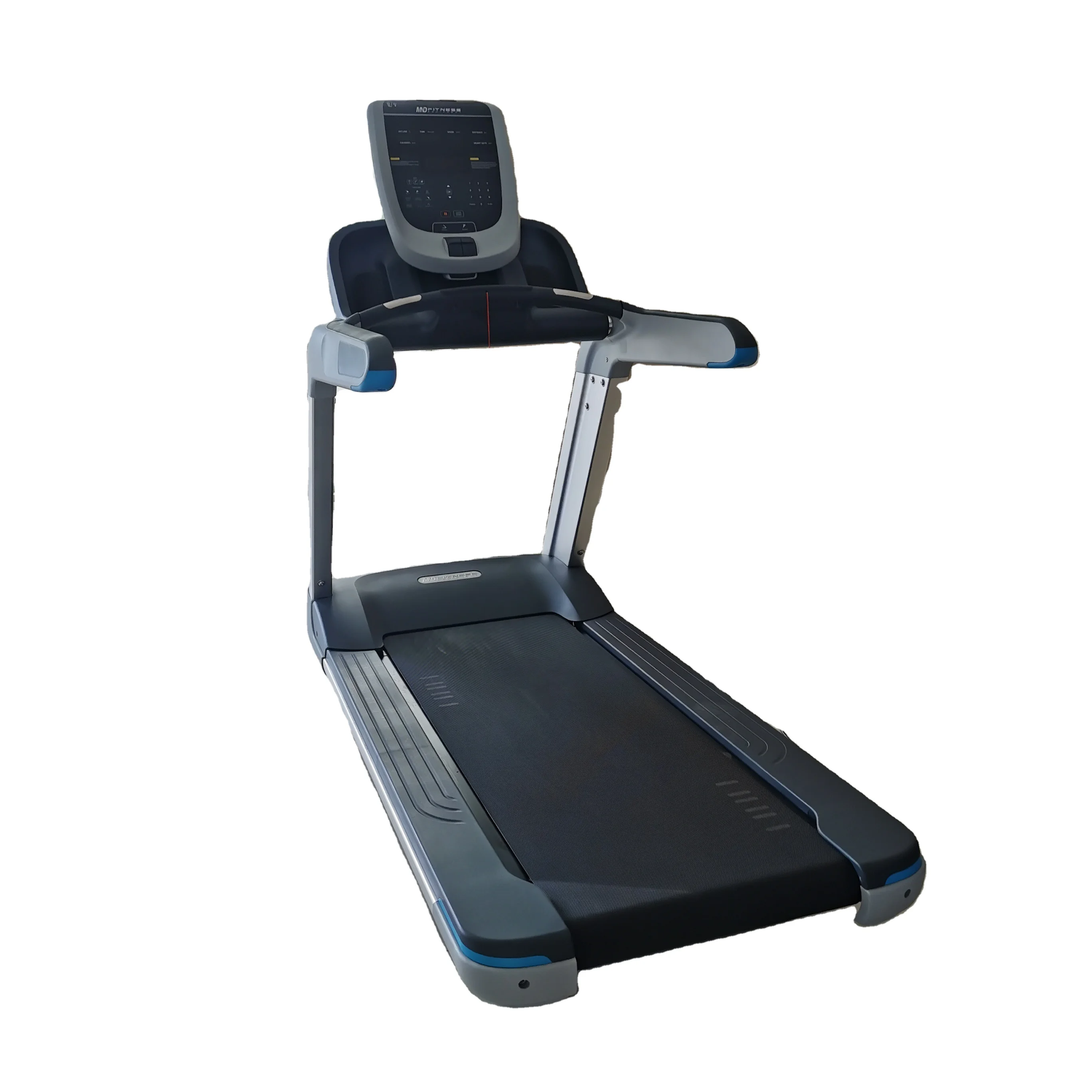 Adjustable Speed Aluminium Alloy Running Machine Treadmill LED Screen Display Wireless Heart Mechanical for Effective Exercise