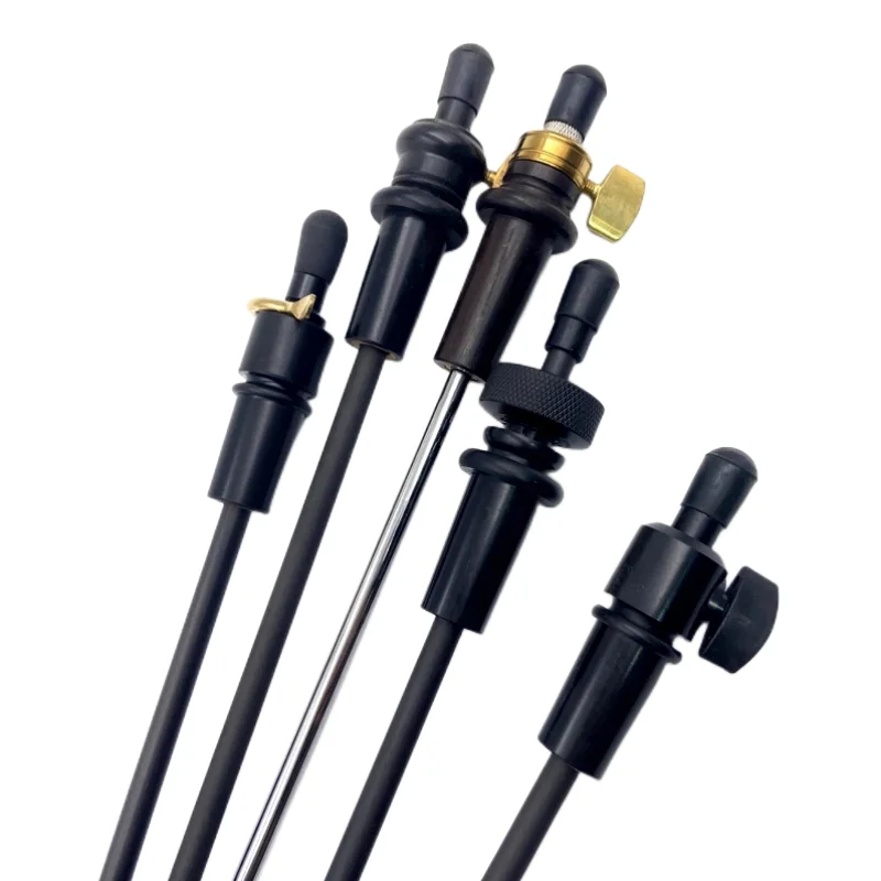 1pcs Scalable Carbon fiber cello end tail 4/4 3/4 1/2 1/4 Stretch Shrink Freely ebony cello endpin,Cello accessories