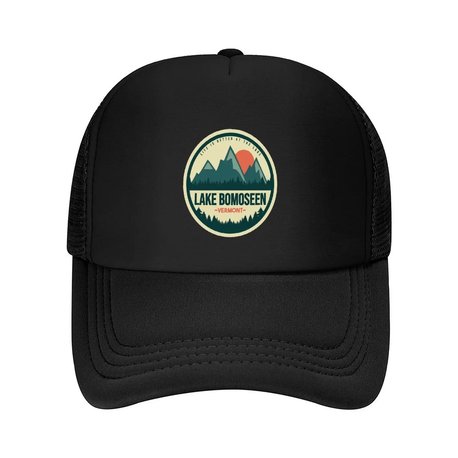 

Retro Lake Bomoseen Vermont Baseball Cap Luxury man cap Hat Man Luxury Snapback Cap Hat Baseball Caps For Men Women's