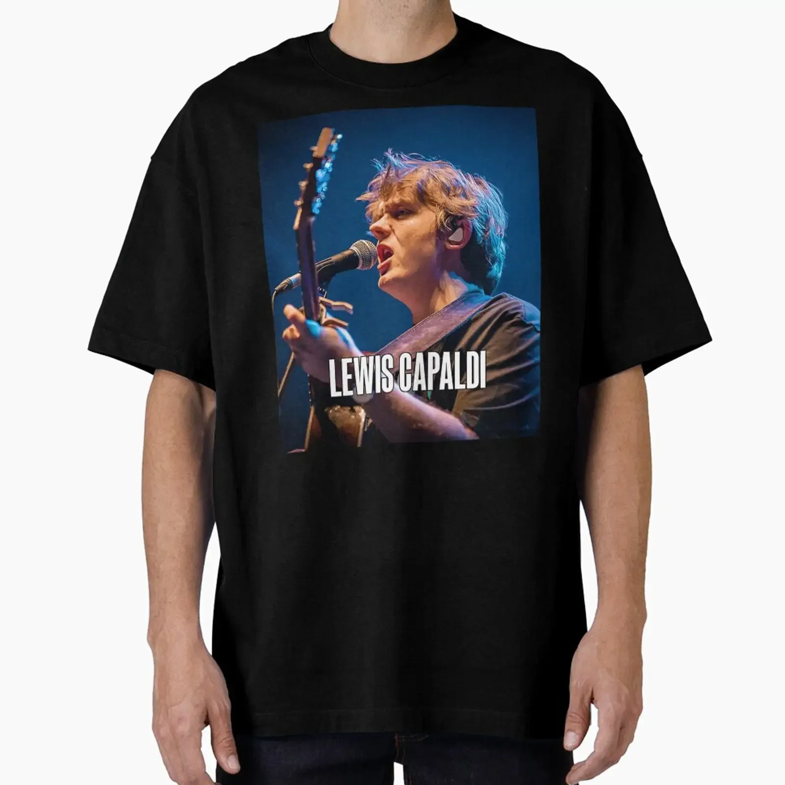 LewisCapaldi Sing a Song designed and sold by Mitchell Pilpel vintage Washed designer clothes Unisex Slightly Stretched fashion