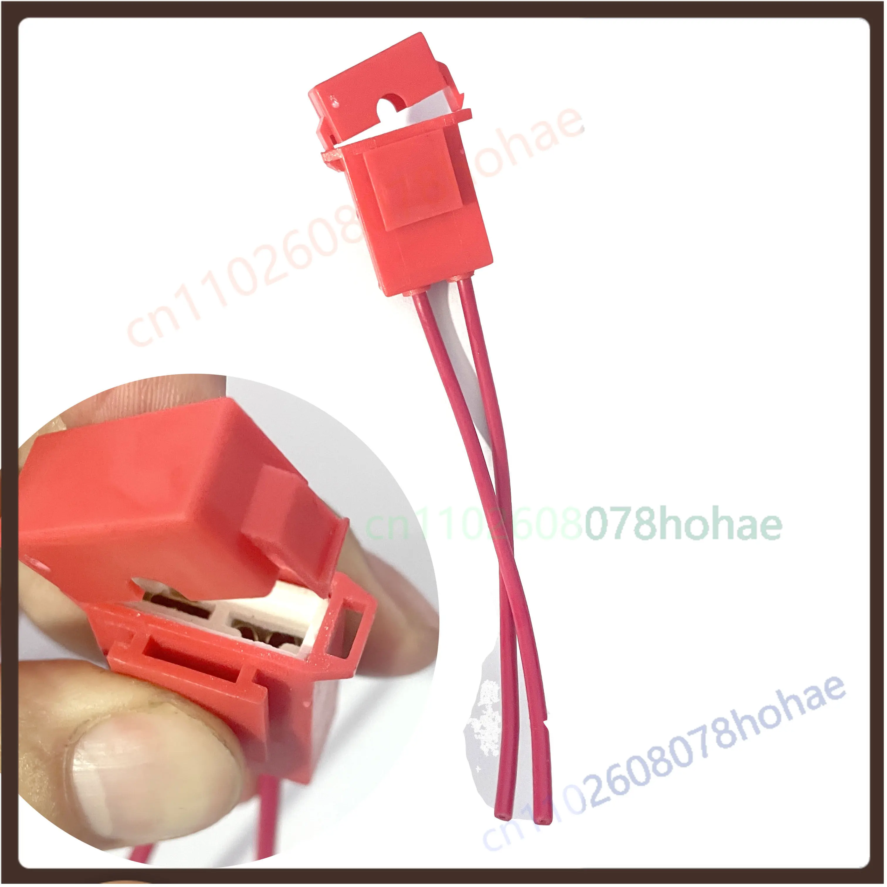 For BX2017B Inline Fuse Holder Single Slot Ceramic Fuse Socket for Truck Tractor Car