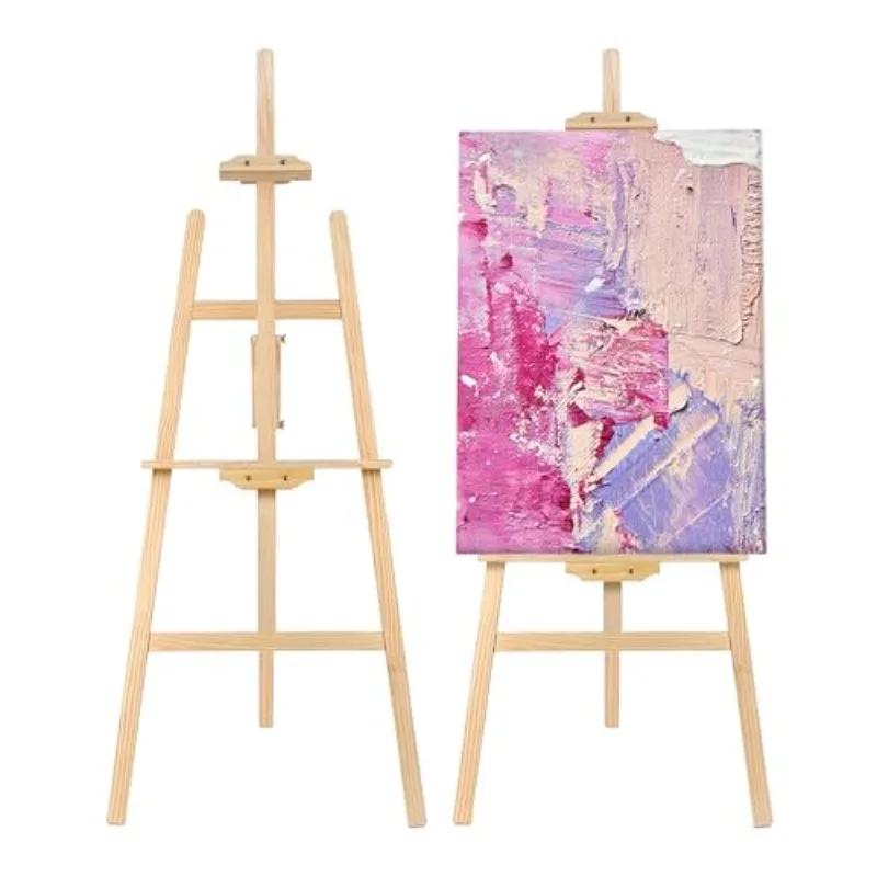 adjustable-wooden-easel-stand-holds-up-to-48-inch-canvas-portable-art-painting-easel-holder-for-wedding-sign-poster-drawing