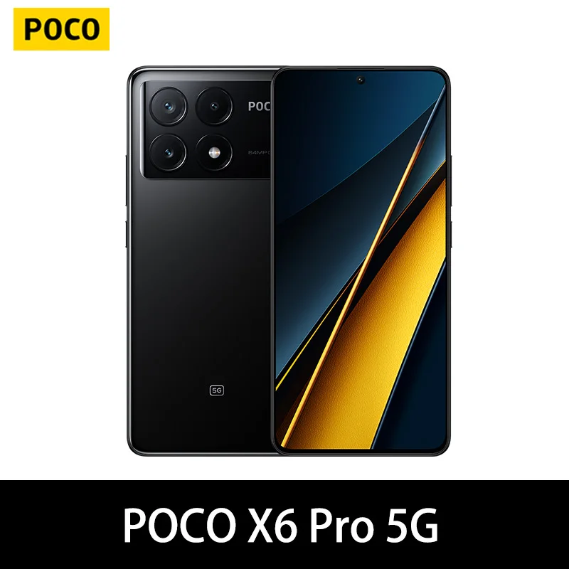 POCO X6 Pro 5G Smartphone NFC dimension 8300-Ultra 120Hz 64MP camera charge 67W 5000mAh EU version