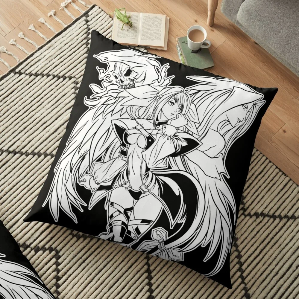 

Guilty Gear Guilty Warrior Printed Pillowcase Sofa Car Soft Cushion Cover Case Home Decor Accessories