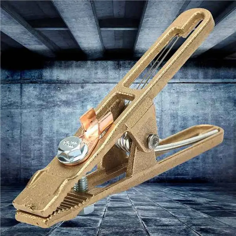 AB33-5X Machine Grounding Clamp TIG Welding Machine Brass Grounding Clamp (260A)
