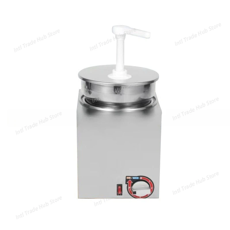 2.5L Cheese Pump Dispenser Electric Sauce/Cheese/Chocolate/Butter Pump Warmer for Restaurant Commercial Use