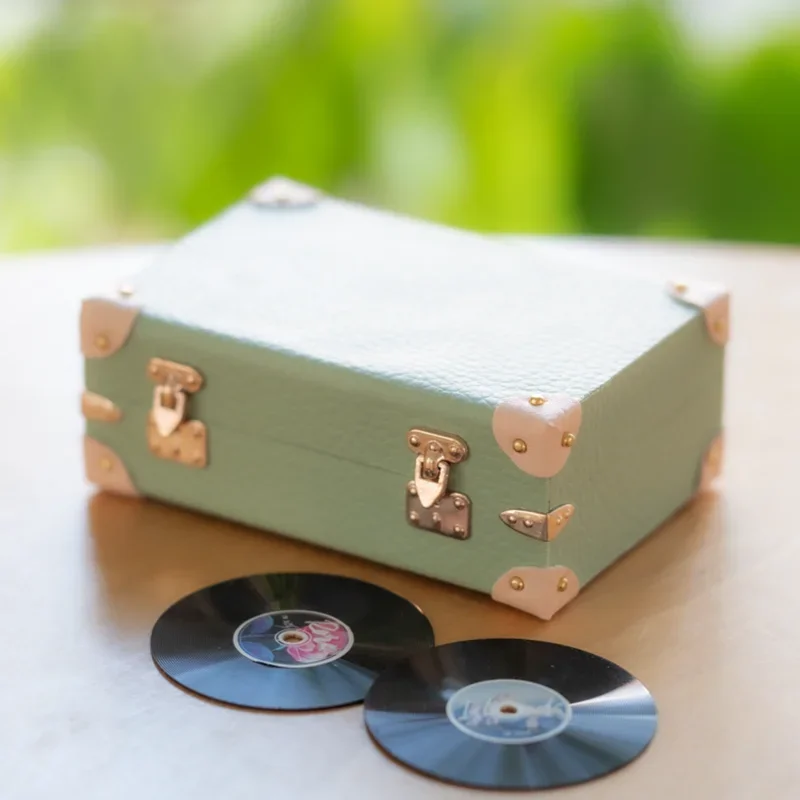 1/6 Doll House Model Furniture Accessories Retro Phonograph Vinyl Record Player Bjd Ob11 Gsc Blyth Soldier Lol Miniatures Decor