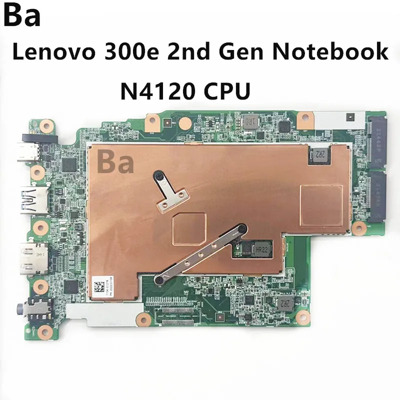 For Lenovo 300e 2nd Gen Notebook Motherboard BM5860  With N4120 UMA 8G