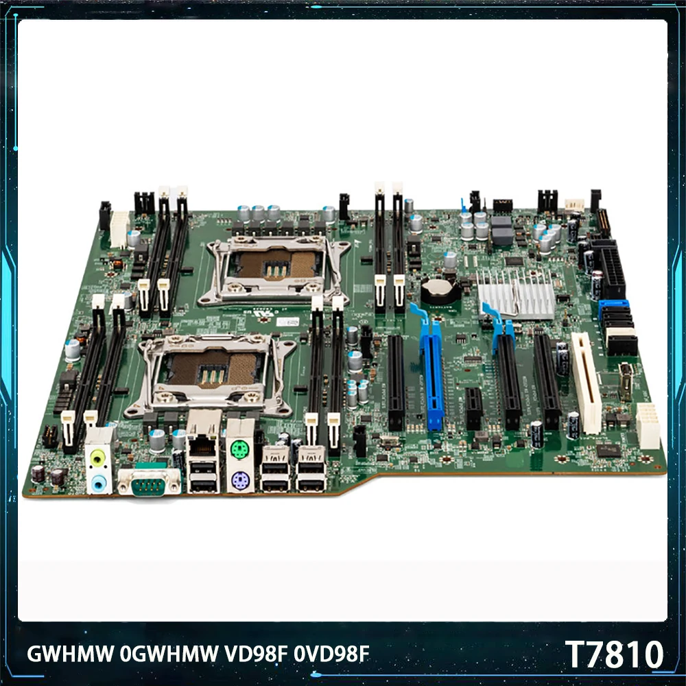 Qualidade original para placa-mãe DELL T7810 GWHMW 0GWHMW VD98F 0VD98F