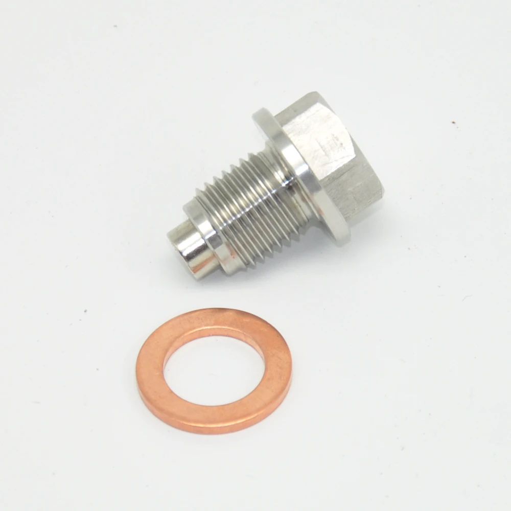 

Stainless Steel Engine Magnetic Oil Drain Plug Screw Nut Bolt Oil Drain Sump Nut M12/14/16/18/20/24 1.5 1.25 1.75 opel astra h