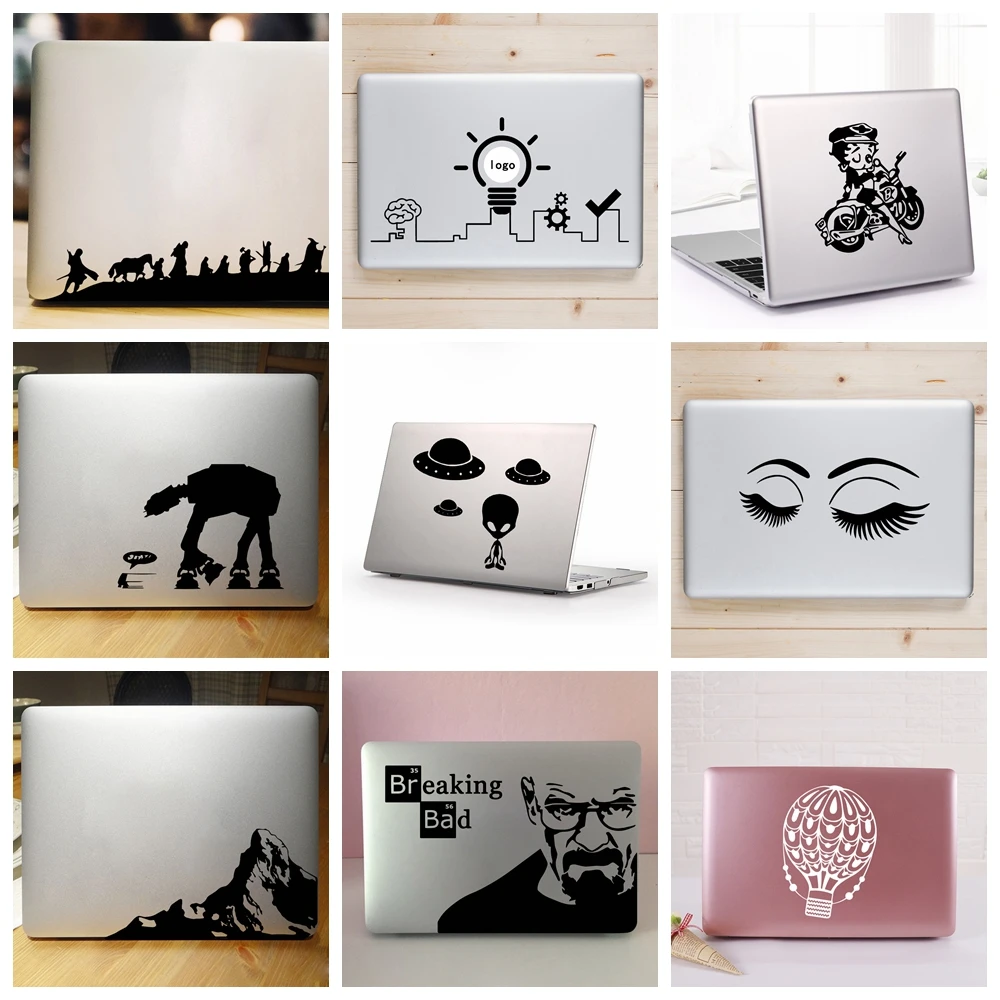 1 pc Peculiar little figures computer Sticker Pvc Wall Art Stickers Modern Fashion For Kids Rooms bedroom Decoration  Wallpaper