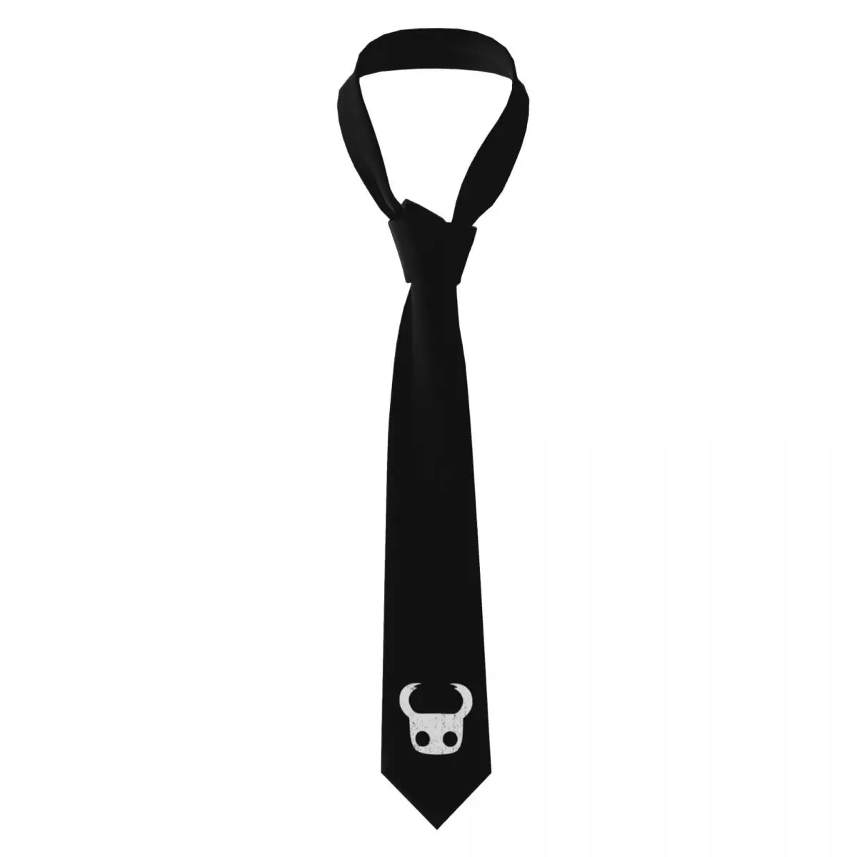 Hollow Knight Men Women Necktie Silk 8 cm Narrow Action Adventure Neck Ties for Mens Suits Accessories Cravat Cosplay Props