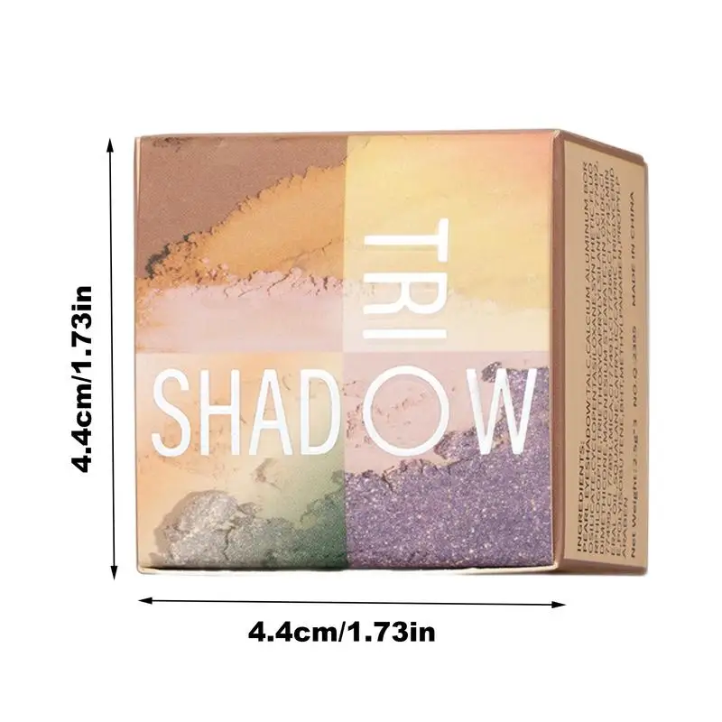 3 In 1 Palette Long-Lasting Blush Palette Blendable Face Palette สําหรับผู้หญิงอายแชโดว์ Highlighter แต่งหน้า Palette เครื่องสําอาง