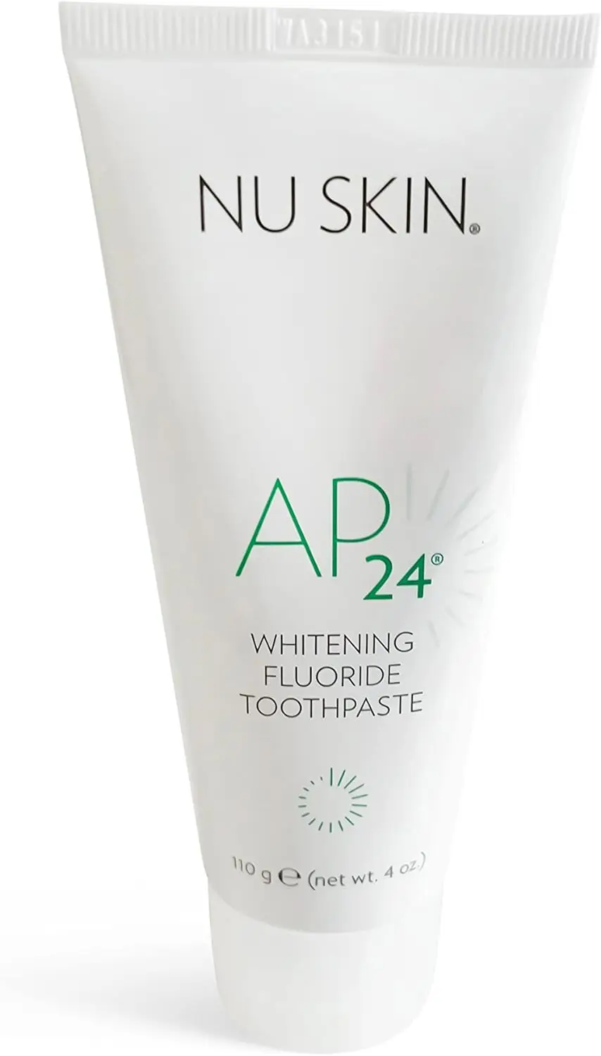 Nu Skin AP 24 White-ning Fluoride-Free Toothpaste  Teeth /Vanilla Mint Flavor/Preventing and suppressing dental plaque