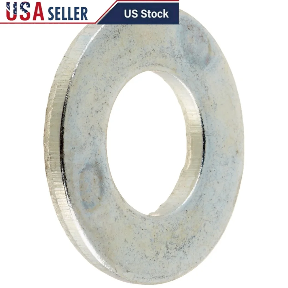 

Steel Flat Washer Zinc Plated 5/16 Inch Screw Size 11/32 Inch ID 11/16 Inch OD 0.065 Thick Pack of 100