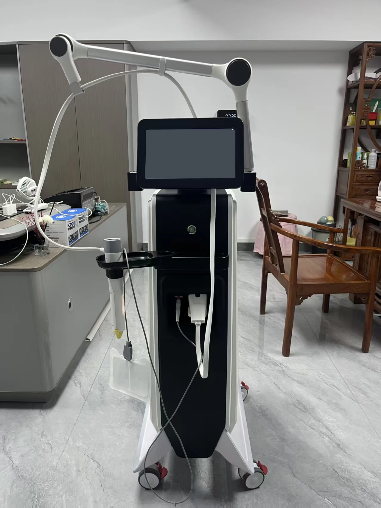 2026 Dual 6.78MHz+2MHz Frequency Radio Facial Machine Skin Tightening Lifting Beauty Equipment Aesthetic Portable Home Use