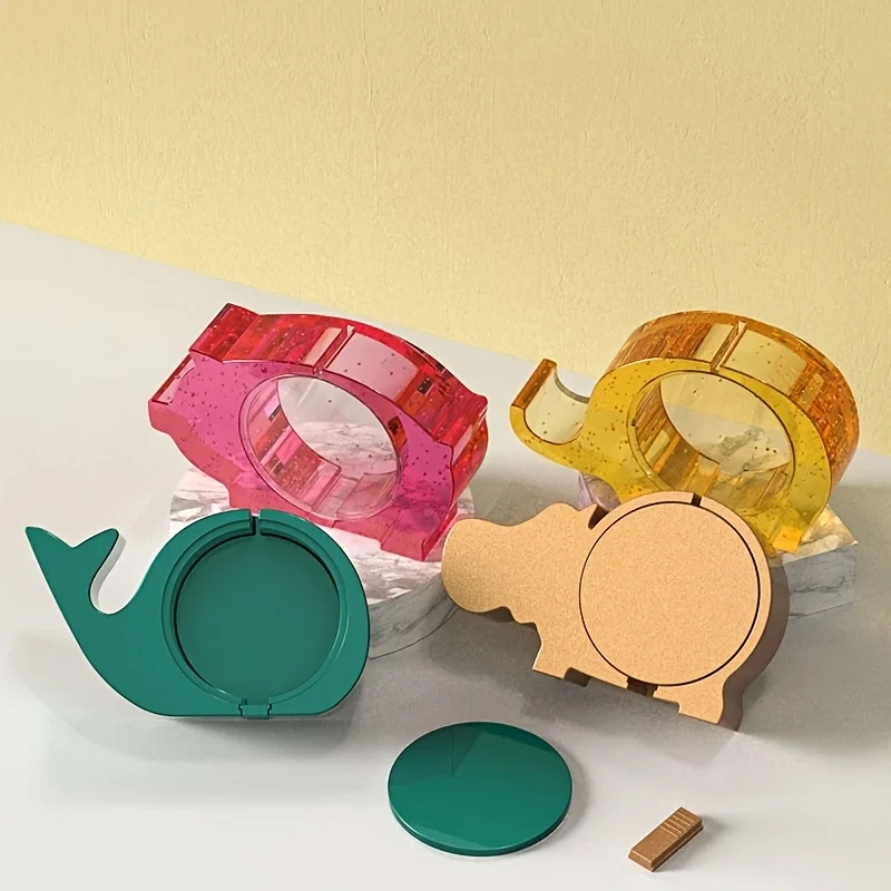 

1Pcs Elephant Hippopotamus Pig Resin Mold Silicone Coin Clip Mold for Epoxy Resin Jewelry Box Storage Piggy Bank DIY Craft Tool