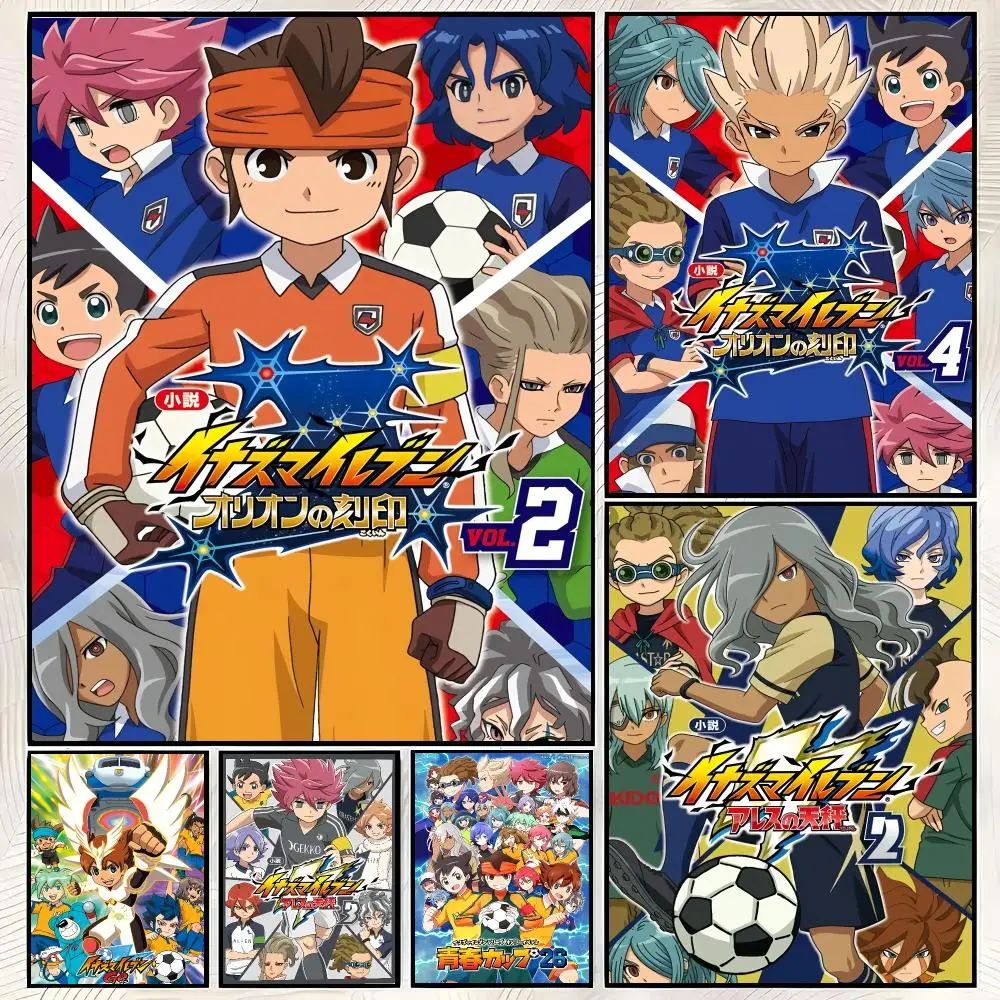Anime I-Inazuma Eleven Poster Trendy HD PP Paper Waterproof Wall Art Print for Bedroom Living Room Decor