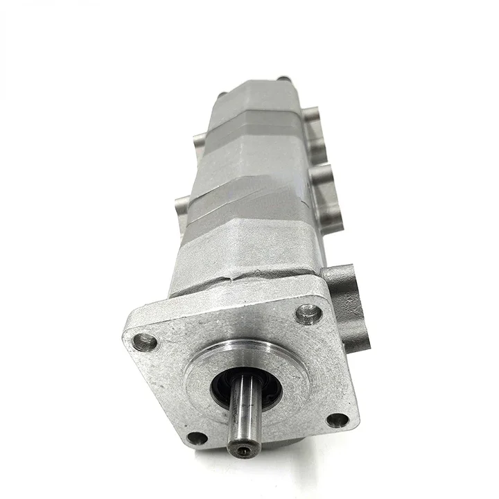 HGP-222A-F3/3/3R triple hydraulic gear pump Mechanical hardware high pressure hydraulic oil pump factory direct sales