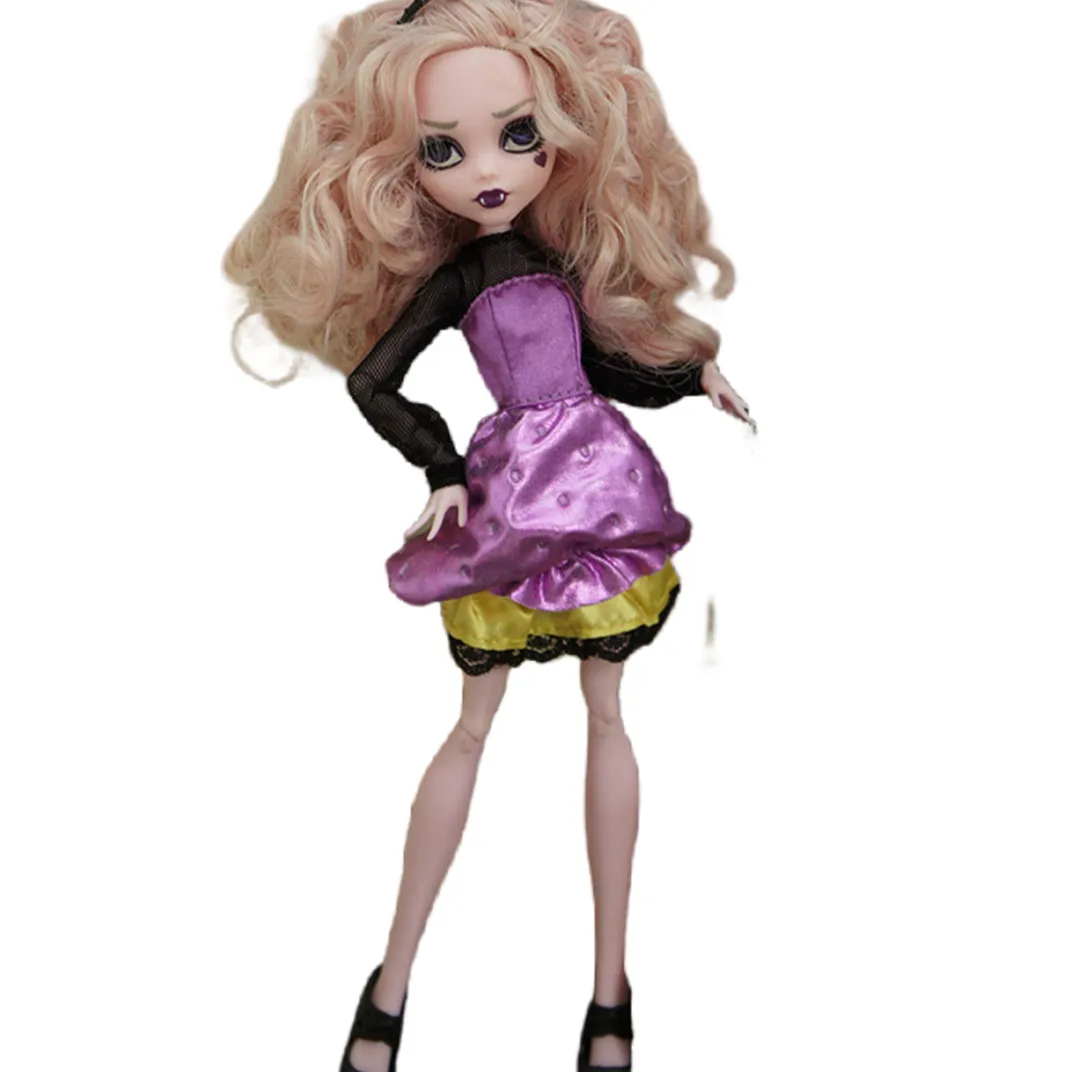 New Hot Sale Monstering High Doll Clothing Set Handmade Quality Doll Dress DIY Fashion Cute Decors Children Palying House Toys