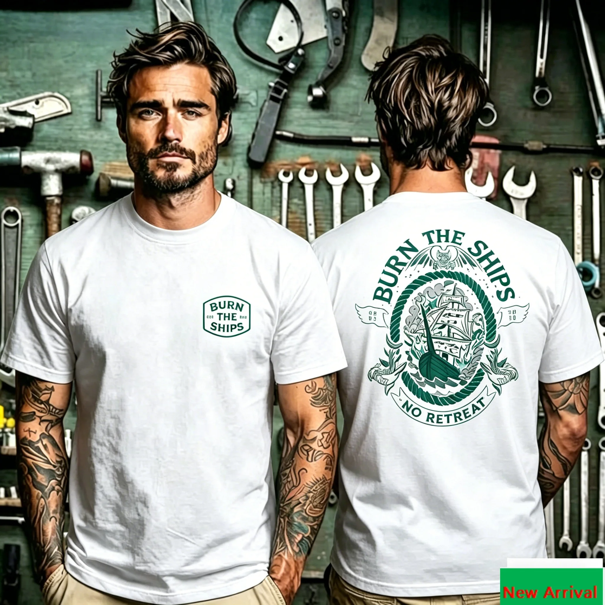 2026 Summer Vintage Native Skull Inspired Print Tee Breathable Cotton T-Shirt For Daily Casual Wear for Men Women