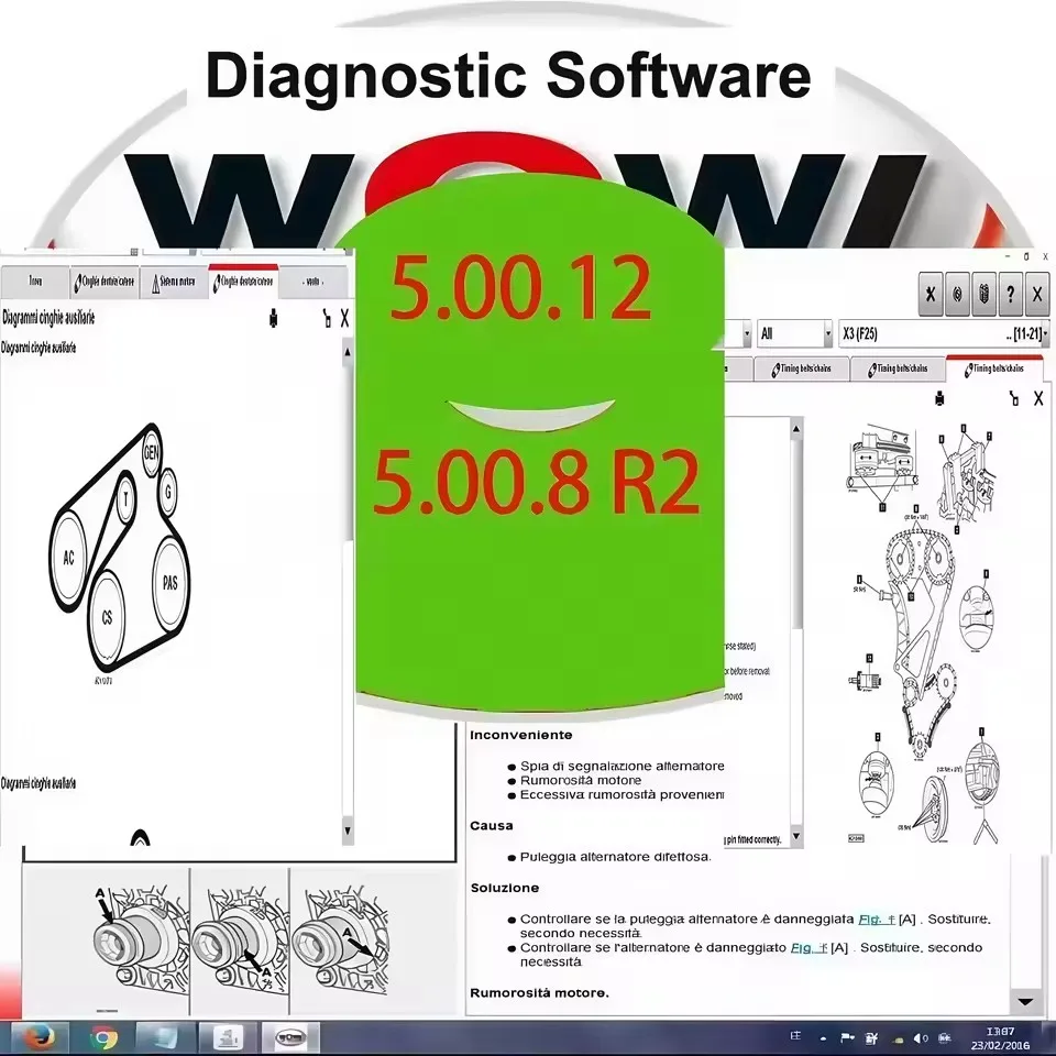 

Wurth Wow 5.00.12 Diagnostic Magic 5.00.8 R2, with Kengen Tool, 9 Languages at Your Fingertips, Diagnosis Without Borders